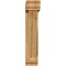 Ekena Millwork Traditional Traditional Rough Sawn Bracket w/ Offset Brace, Western Red Cedar, 6"W x 26"D x 30"H BKT0604X26X30TRA01RWR - alternate 4